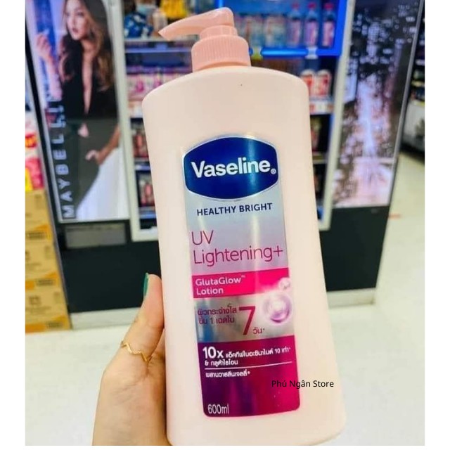 DƯỠNG THỂ TRẮNG DA VASELINE 10X 570ml UV Thái Lan
