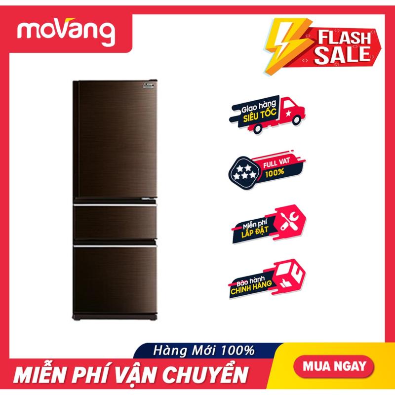 Tủ lạnh Mitsubishi Electric 326 lít MR-CX41EJ-BRW-V công nghệ Neuro Inverter tiết kiệm đến 45% điện năng, thiết kế 3 vùng nhiệt độ riêng biệt