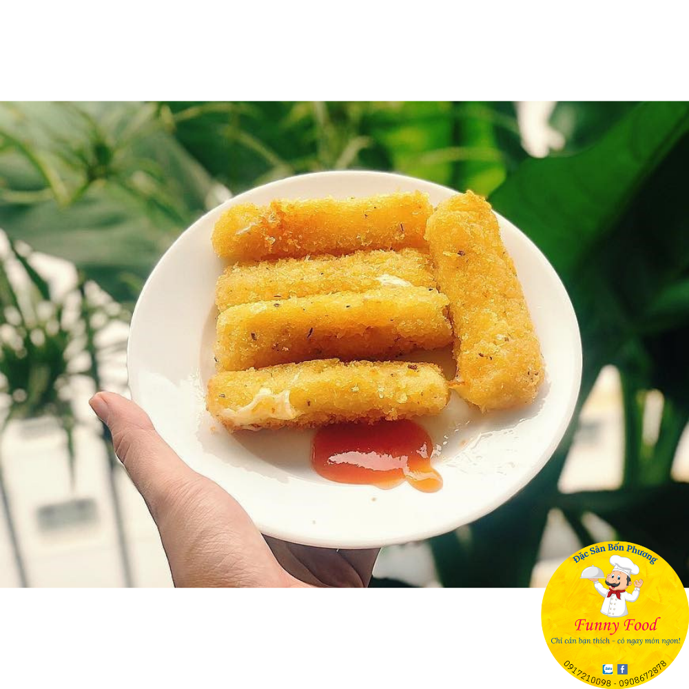 Phô Mai Que Mozzarella LC - [Loại Ngon Nhiều Phô Mai] - 13 Que - [Ship Hỏa Tốc HCM] - Funnyfood