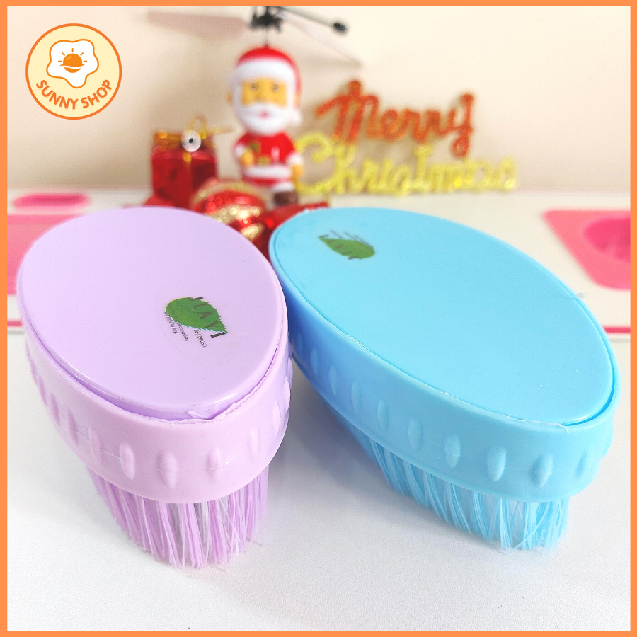 Bàn chải chà chân oval, lông bàn chải mềm