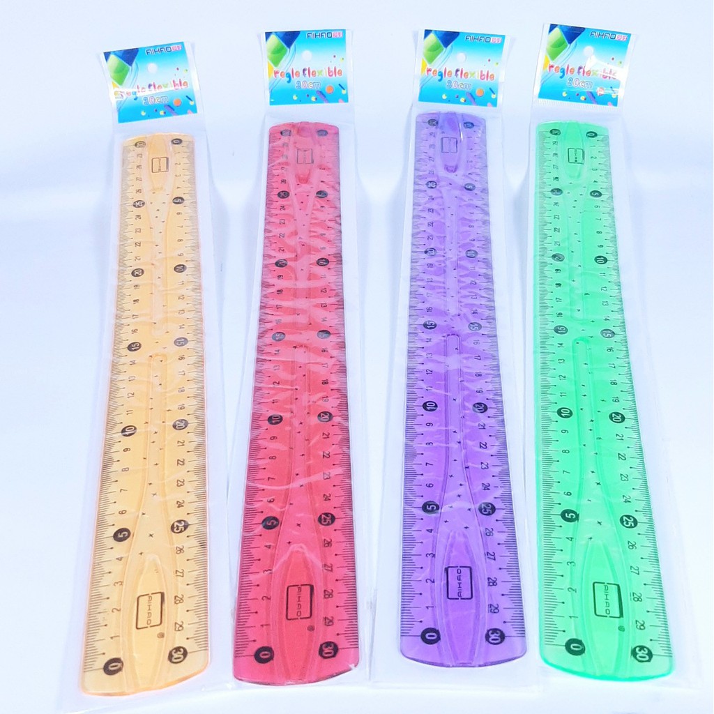 [Hoàn tiền 6%][HCM]Thước Nhựa Dẻo 30Cm