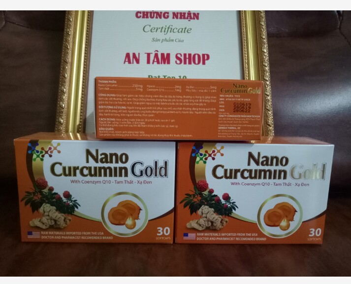 Nano Curcumin Gold High Tech USA