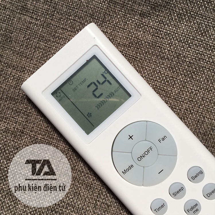 [ FREE SHIP ] Remote máy lạnh Casper ✔ Điều khiển điều hòa Casper