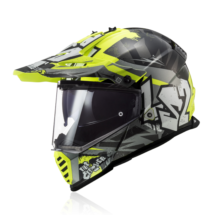 Mũ Bảo Hiểm Dual Sport LS2 MX436 PIONEER EVO