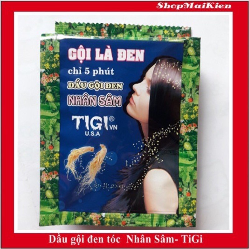 Dầu Gội Đen Gội Là Đen Nhâm Sâm Tigi