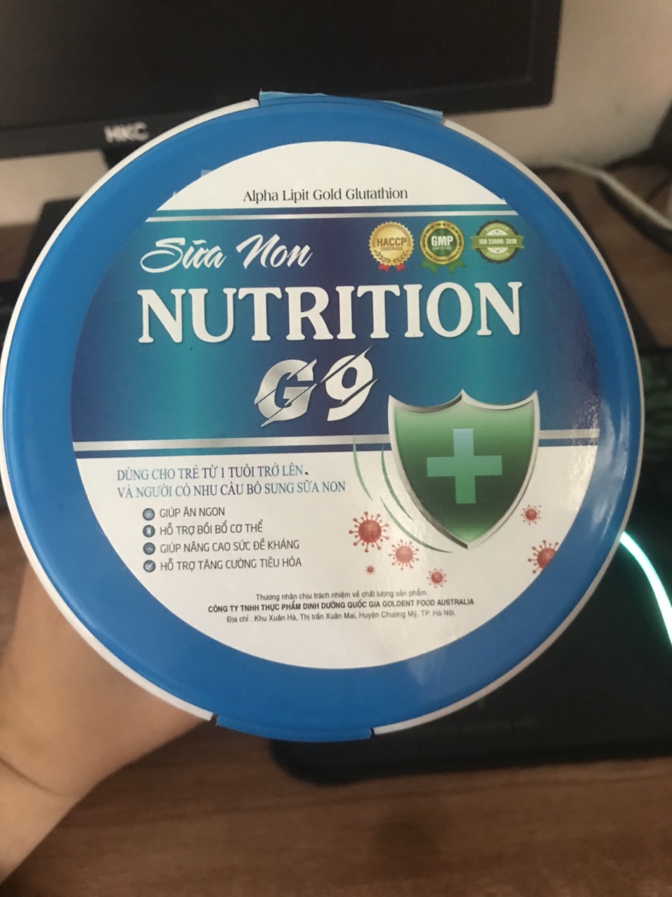 combo5h 900g sữa non nutrition g9