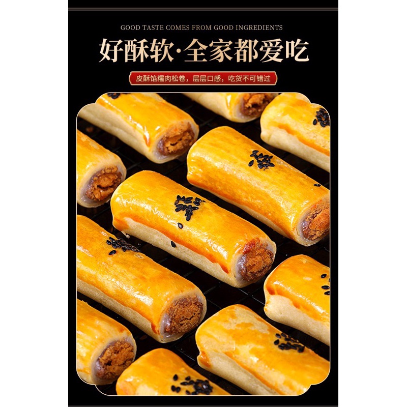 Bánh cuộn trứng muối siêu ngon
