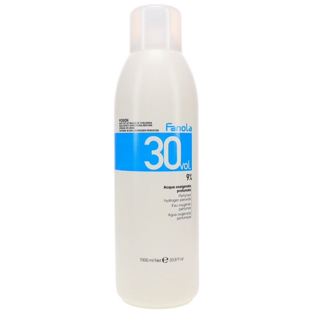 Oxy trợ nhuộm Fanola Perfumed Hydrogen Peroxide 1000ml