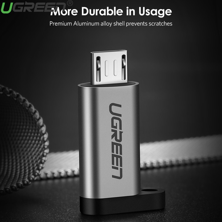 Đầu chuyển Type C cái sang Micro USB đực UGREEN US282 - 50590