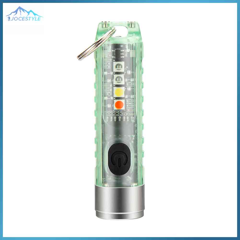 Camping SST20 LED Mini Keychain Flashlight Waterproof 400lm UV Purple Light