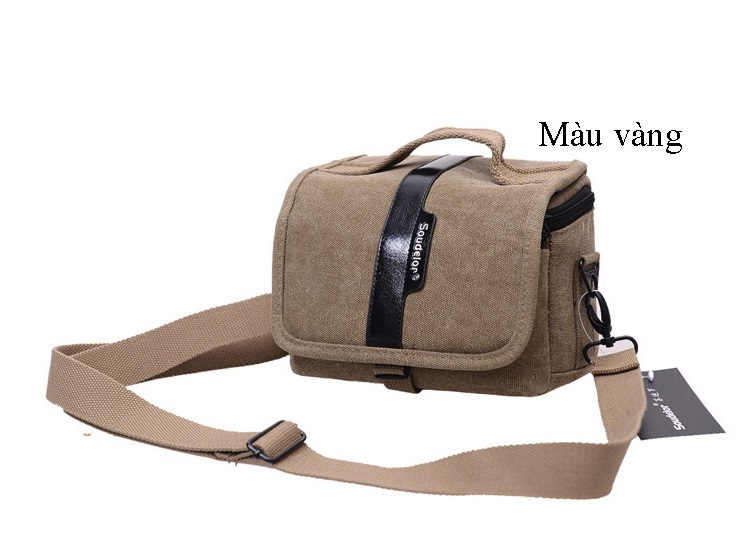 [HCM]Túi máy ảnh thời trang Soudelor vải bố.