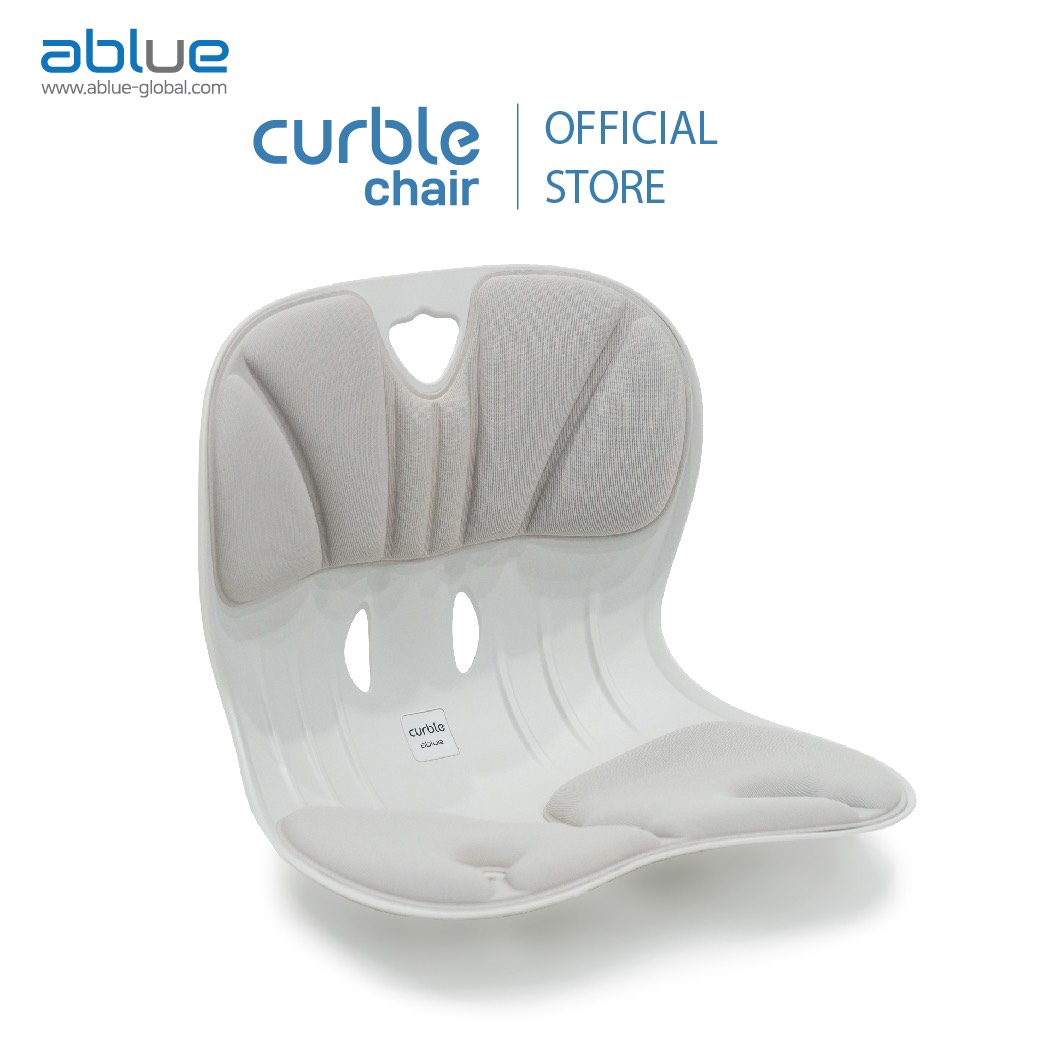 Ghế văn phòng điều chỉnh tư thế chống gù Curble Chair Wider Gray