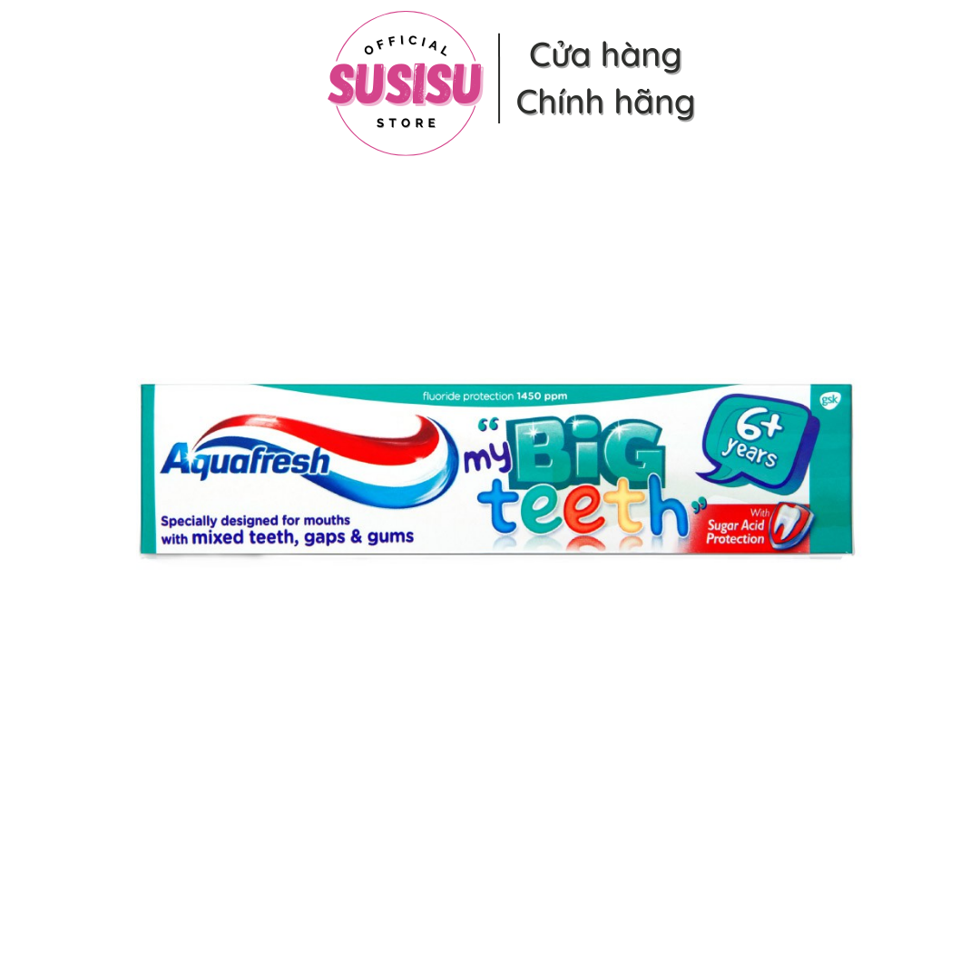 Aquafresh My Big teeth Toothpaste from 6 years old 50ml