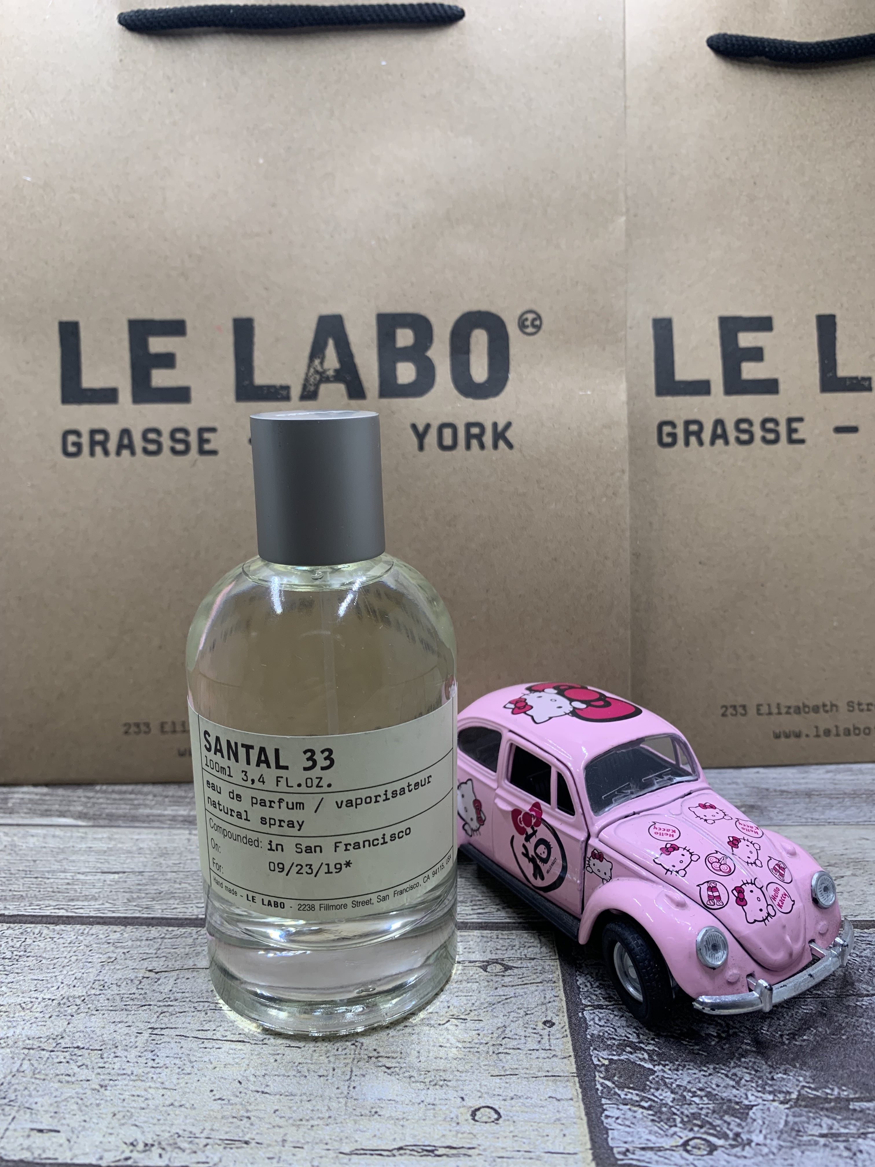 Nước hoa Unisex Le Labo Santal 33 100ml, chiết 10ml