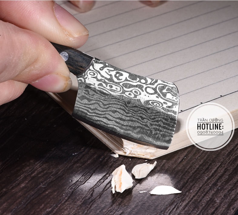 Dao bếp mini EDC tỉ lệ 1/12 nhỏ gọn (Nhiều Mẫu)