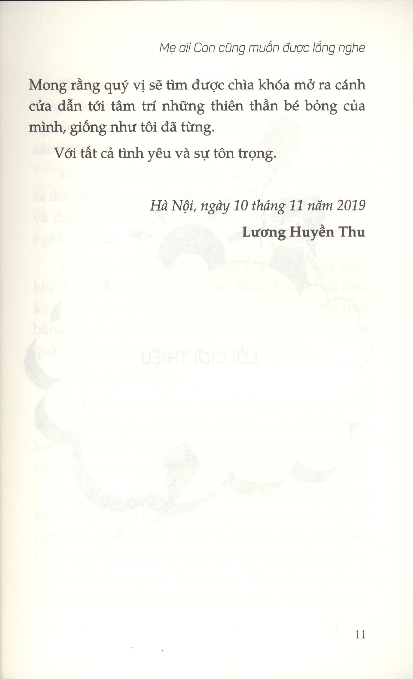 Mẹ Ơi! Con Cũng Muốn Được Lắng Nghe