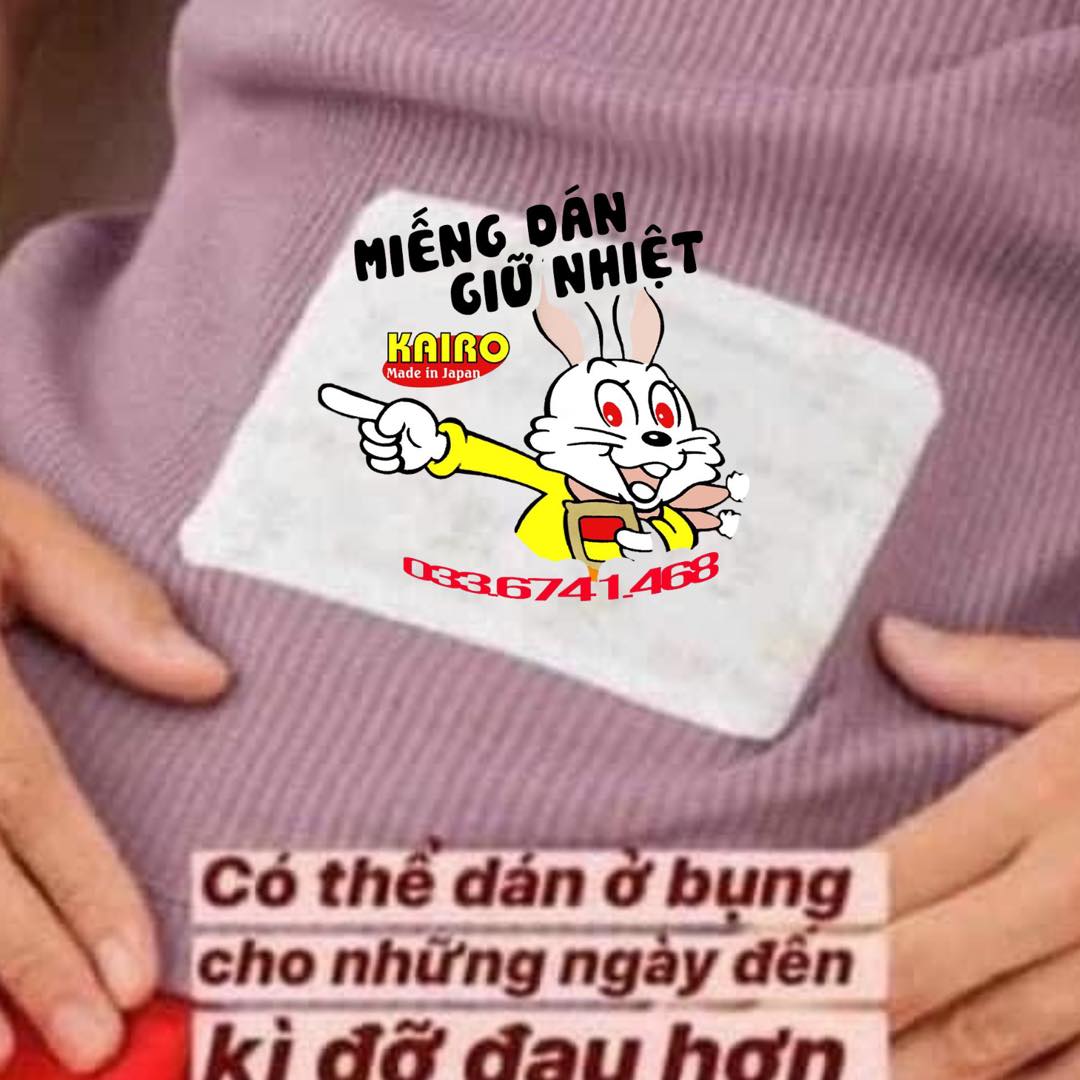 Bộ 10 miếng dán giữ nhiệt kairo Nhật Bản
