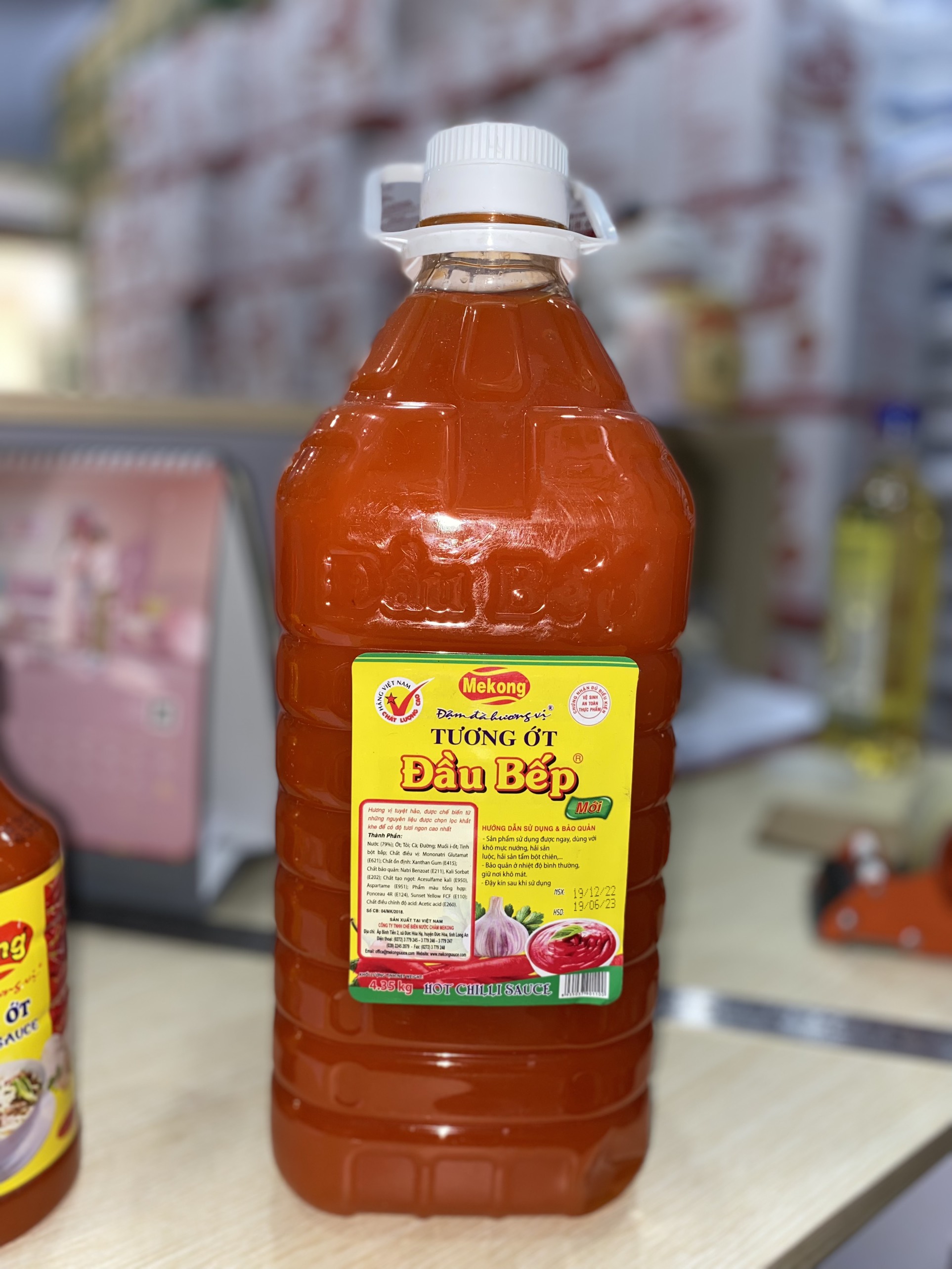 Tương Ớt Đầu Bếp can 4.35Kg