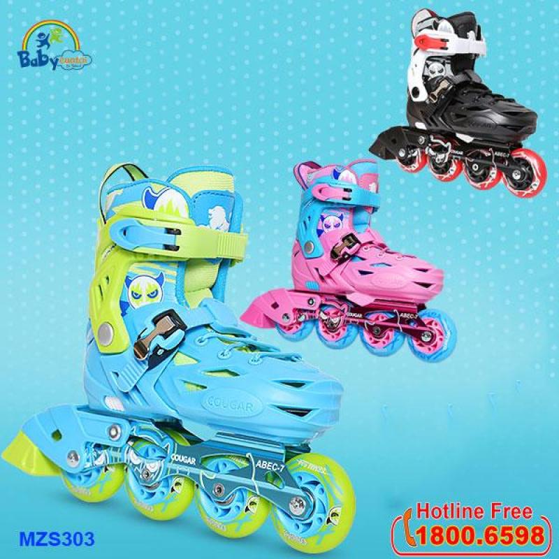 Phân phối Giày trượt patin Cougar bánh cao su cao cấp MZS303