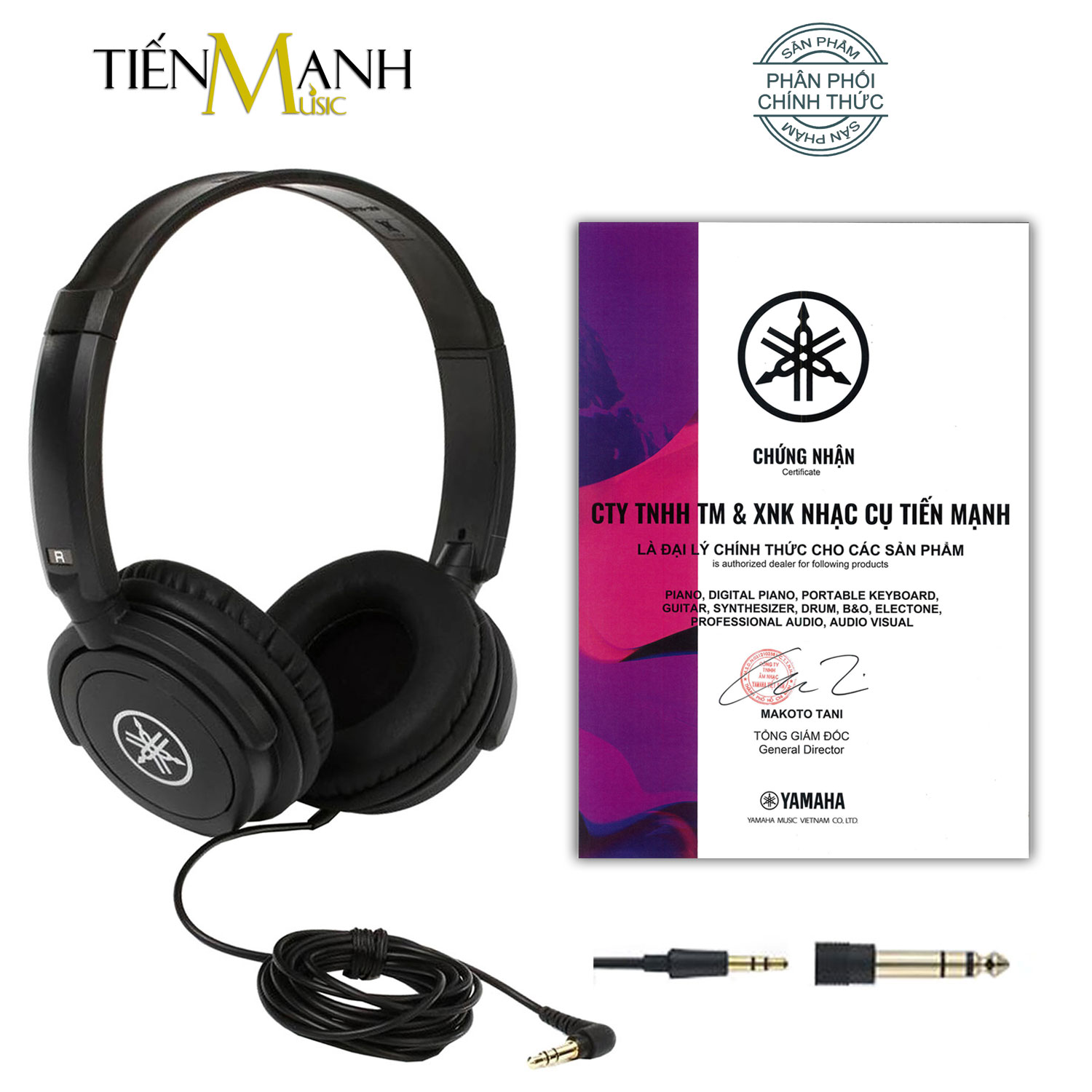 Yamaha hph-50b earphone headphones compact closed HPH50B