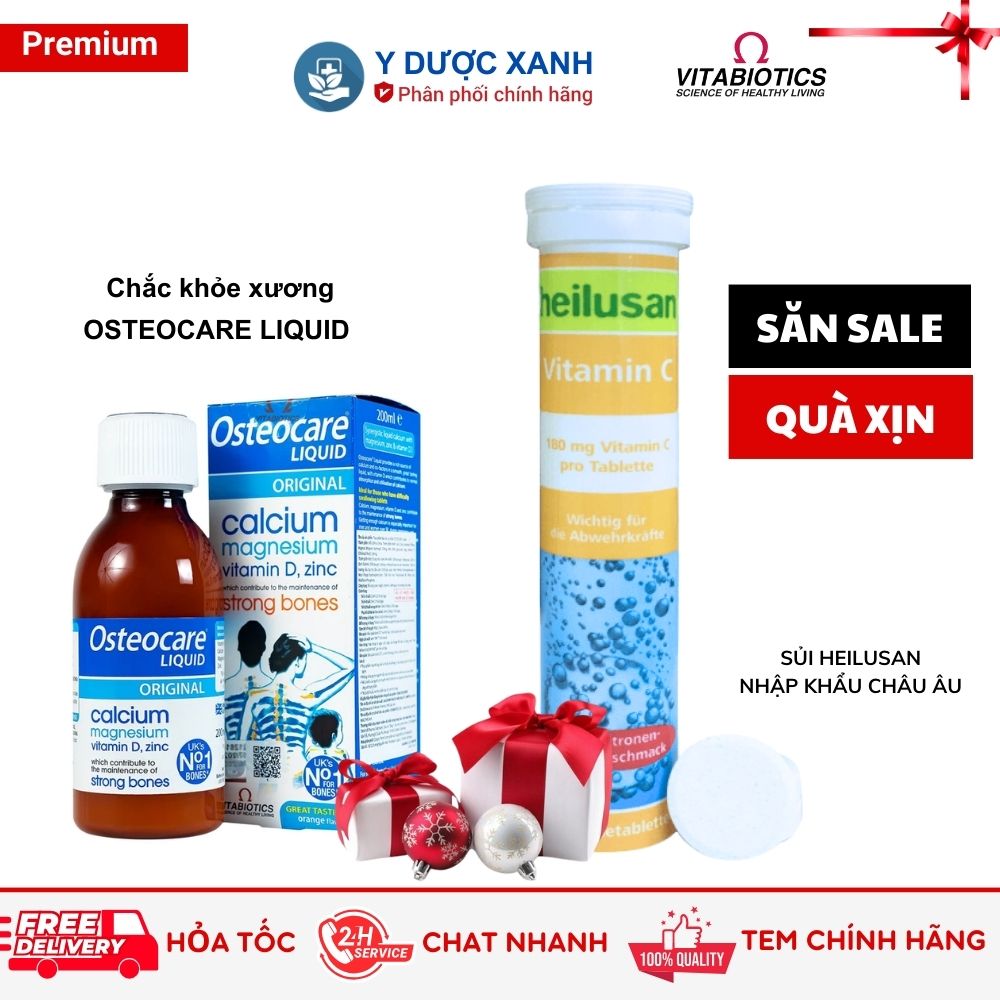 OSTEOCARE LIQUID, 200ml, Liquid calcium, d3 calcium supplement syrup for children and adults - Green Medicine and Pharmacy