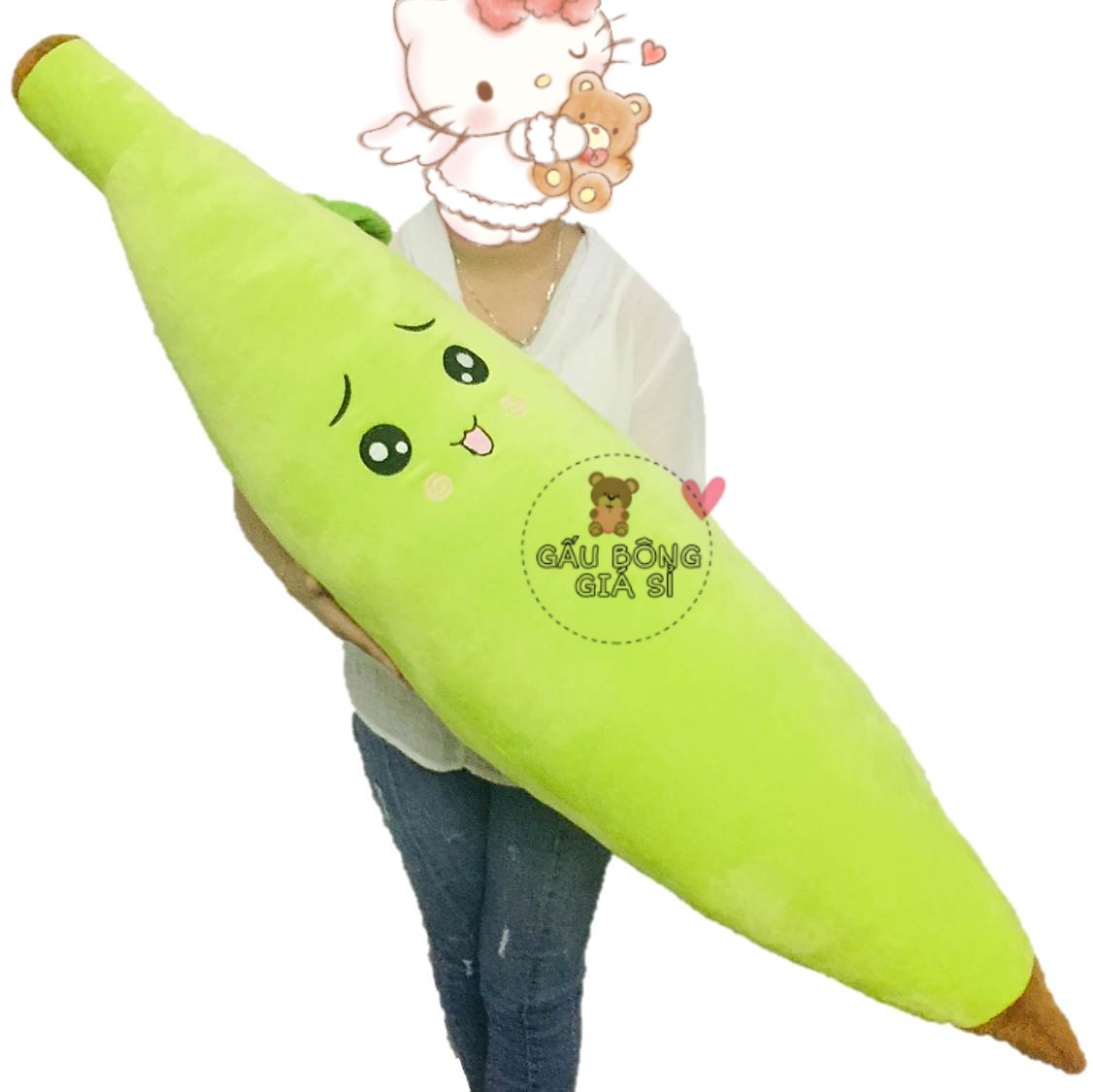 GẤU BÔNG CHUỐI SIZE KHỔNG LỒ 1M3