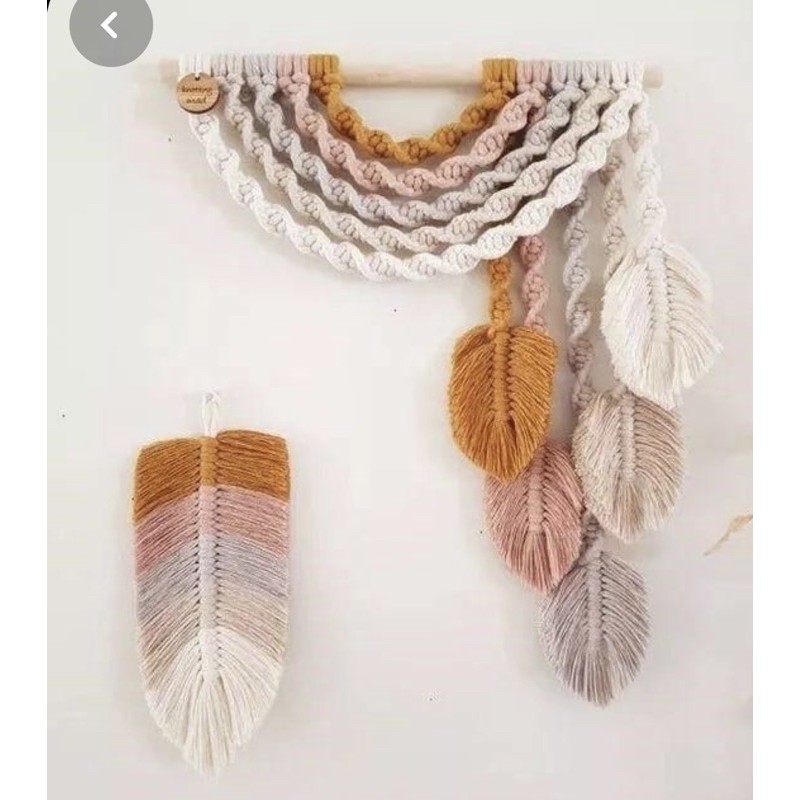 Thanh gỗ thông tròn phi 2.5cm - dài 1m treo rèm , macrame