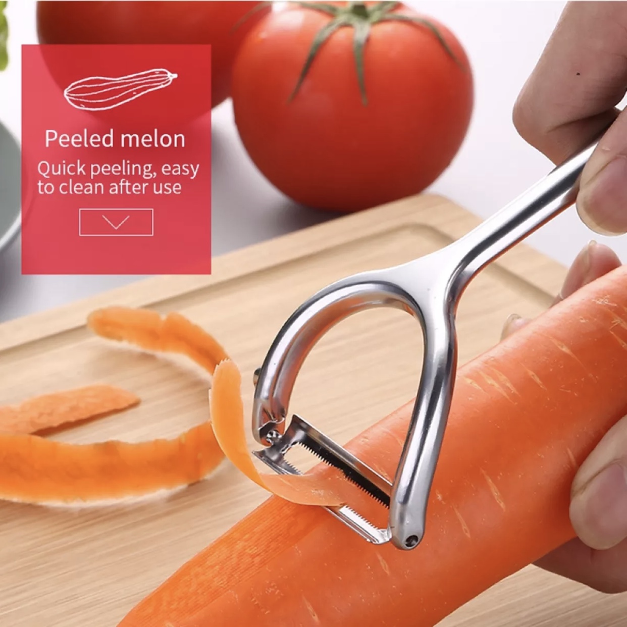 Dao bào Inox FL-DB5, Dao gọt vỏ trái cây