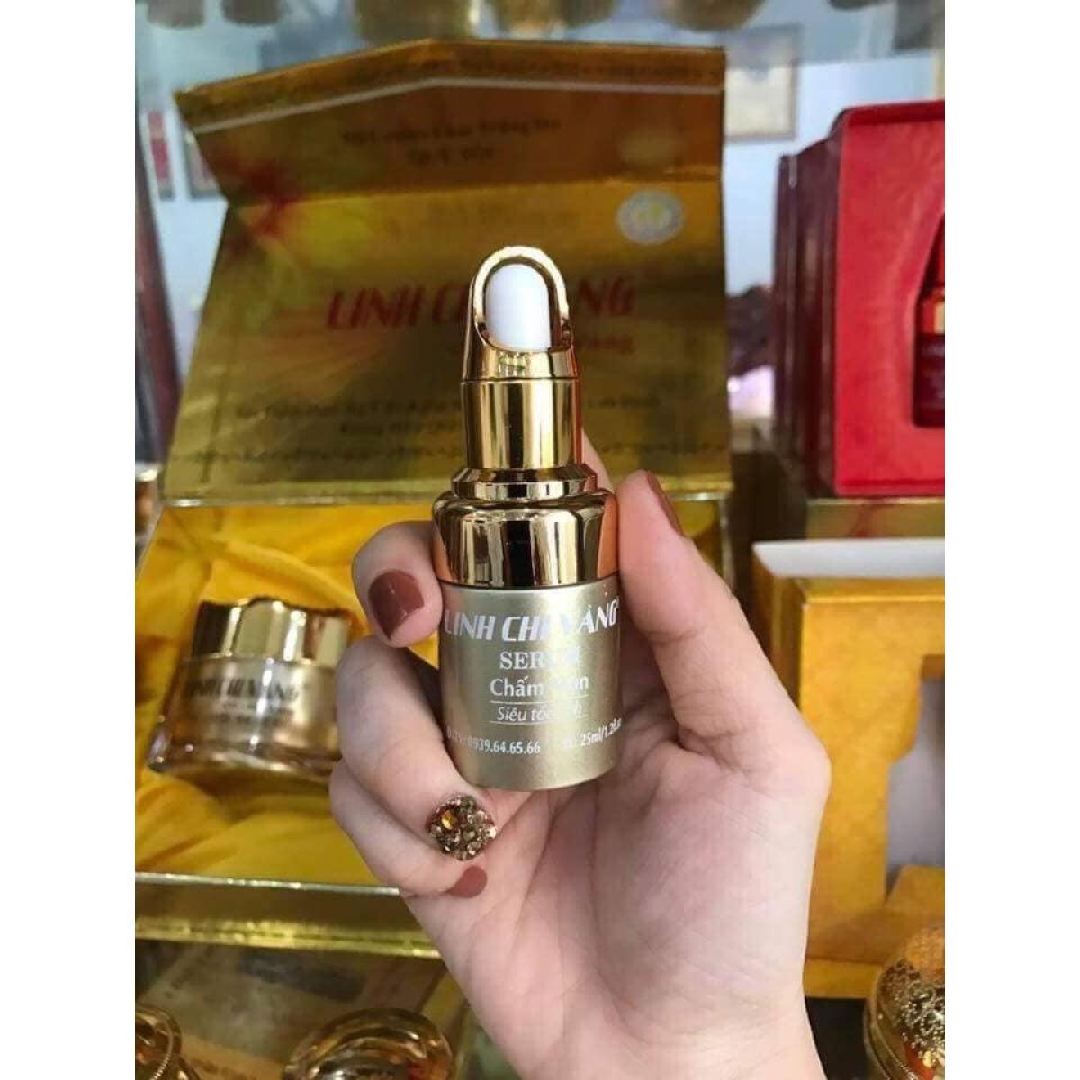 SERUM CHẤM MỤN SIÊU TỐC 20H LINH CHI VÀNG 25ML