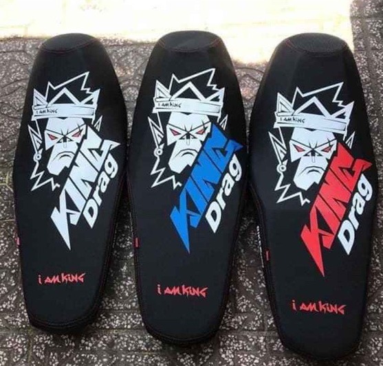 Da yên Kingdrag gắn được mọi loại xe,wave,dream,vario,sirius,exciter,winner,....nhiều màu