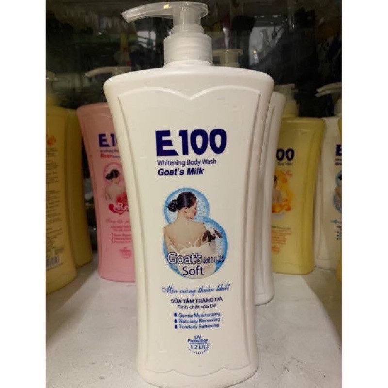Sữa tắm e100 silky 1,2ml / 800ml/ 520ml