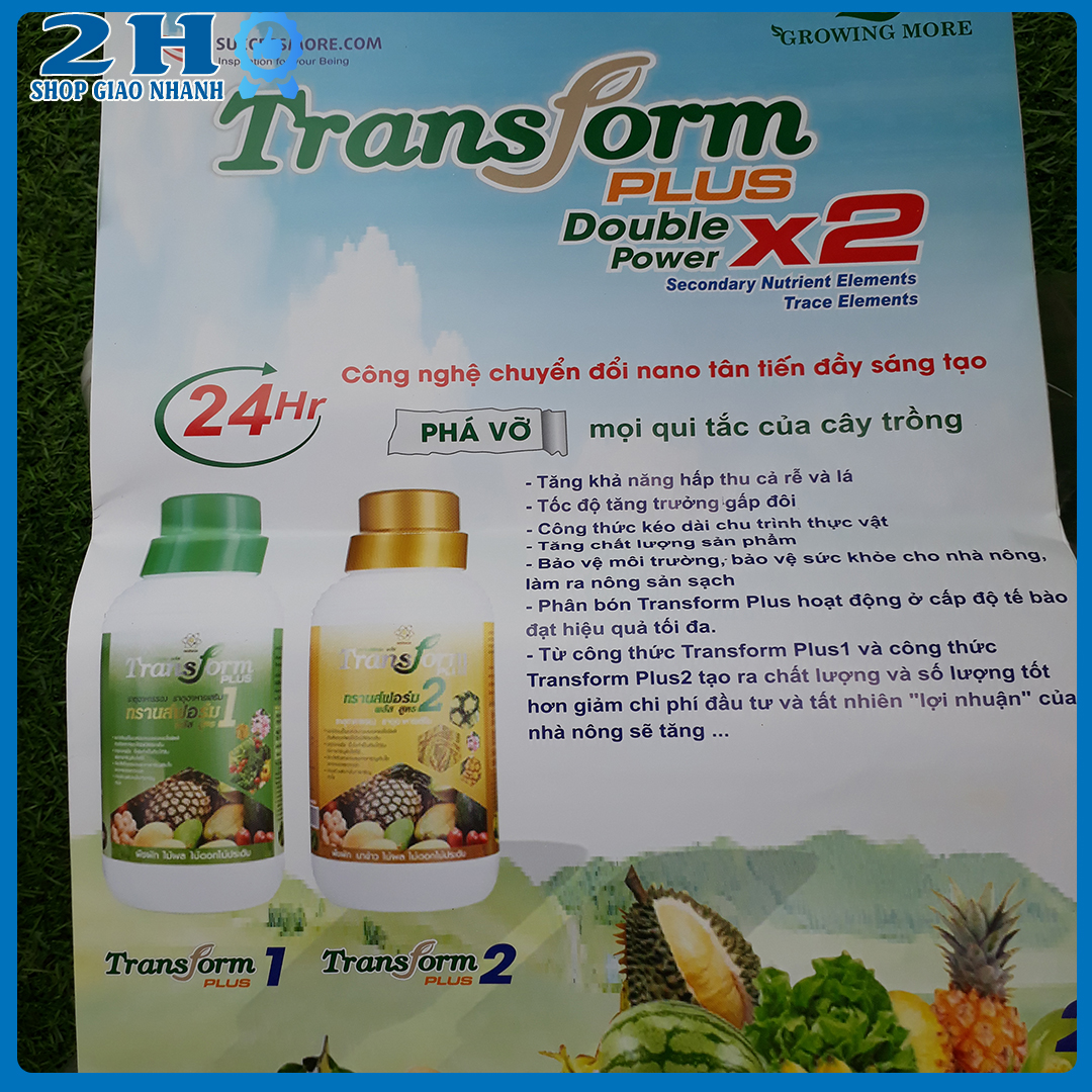 [COMBO2CHAI] PHÂN BÓN THÁI LAN STRANFORM 1 VÀ STRANFORM 2