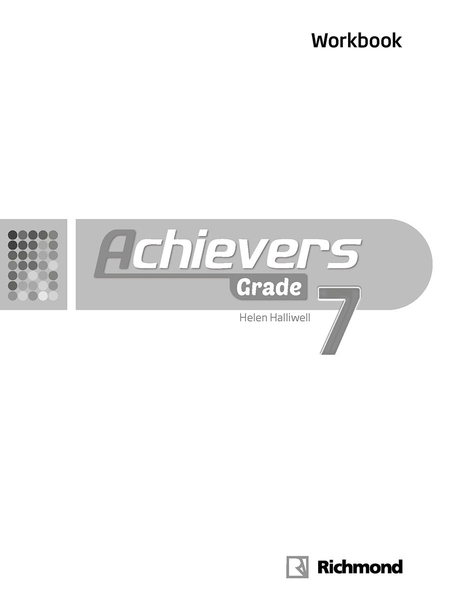 Sách - dtpbooks - Achievers grade 7 Workbook