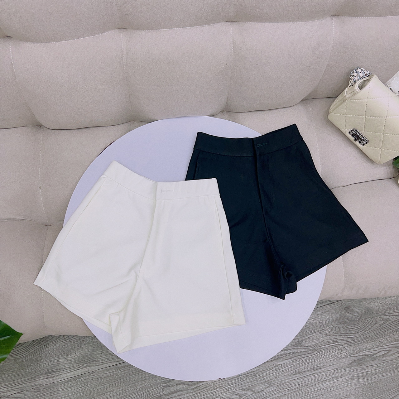 Quần Short nữ UMI lưng cao co giãn