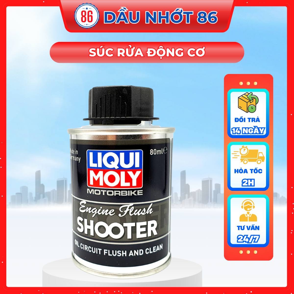 Súc Rửa Động Cơ Liqui Moly Engine Flush 20597 80ml