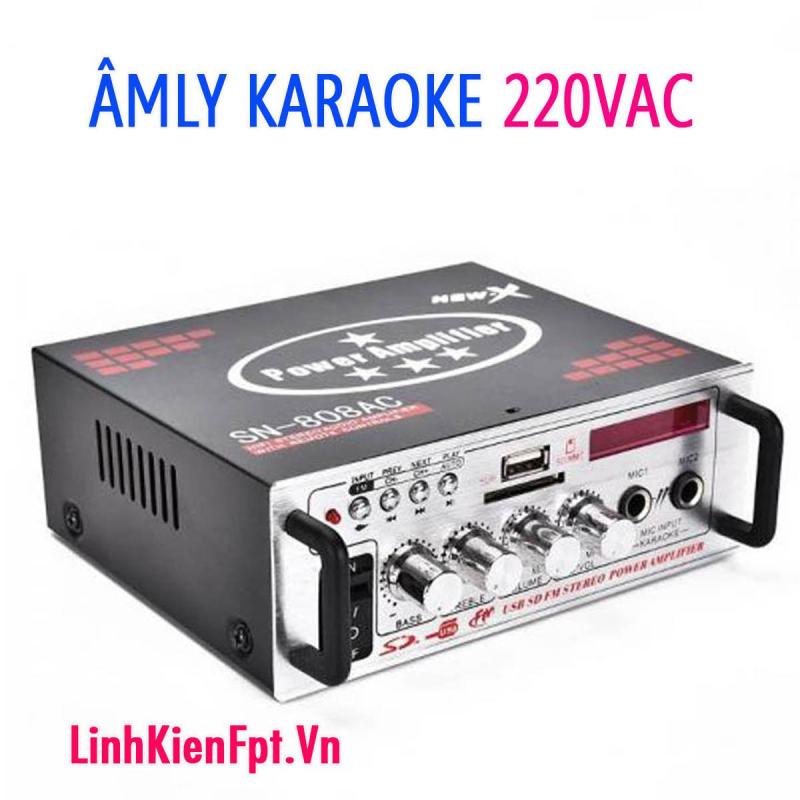 Âm Ly karaoke , Amly mini 2x300W SN-808AC