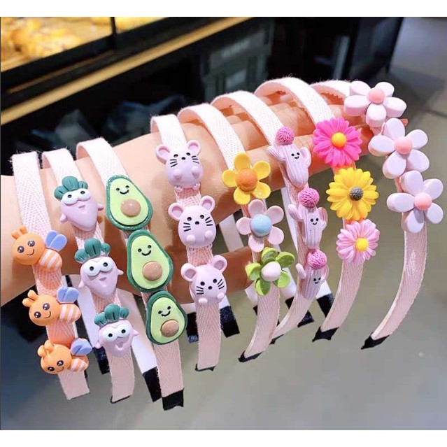 Bờm tóc siêu kute cho bé từ 2-7 tuổi gồm nhiều mẫu ( giao ngẫu nhiên )