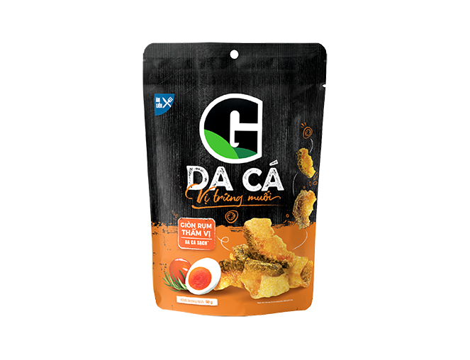 [Giao nội thành HCM] Da Cá Trứng Muối G Kitchen 50g