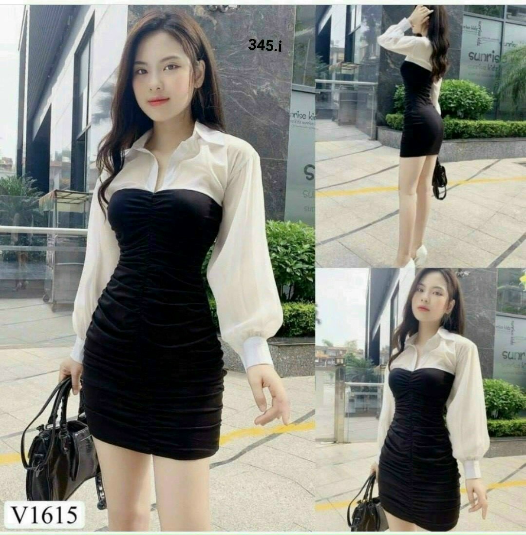 Áo Sơ Mi Kiểu Phối Ren Tầng