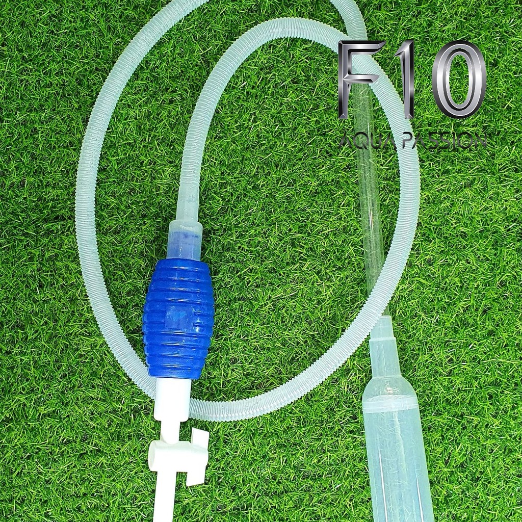 Dụng Cụ Hút Phân Cặn Bằng Tay Có Khóa - Thay Nước Hồ Cá - Vệ Sinh Bể Cá