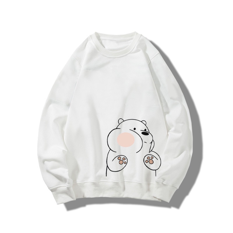 Áo đôi sweater nam nữ in gấu siêu đẹp