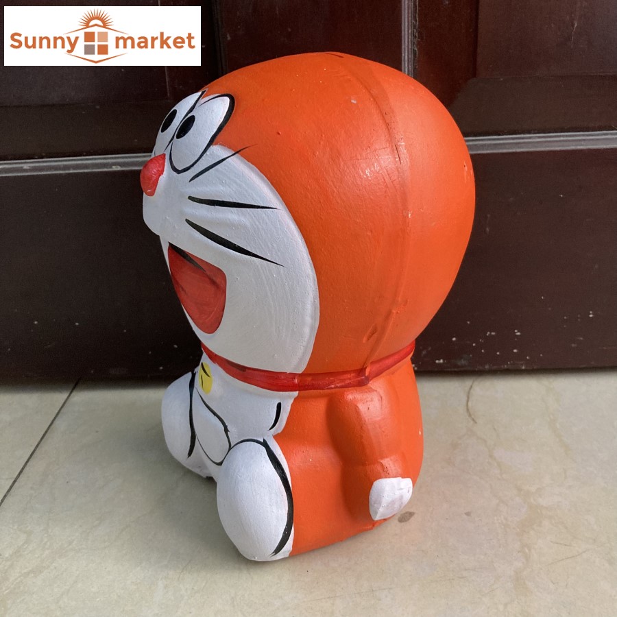 Heo đất tiết kiệm dễ thương hình Doremon