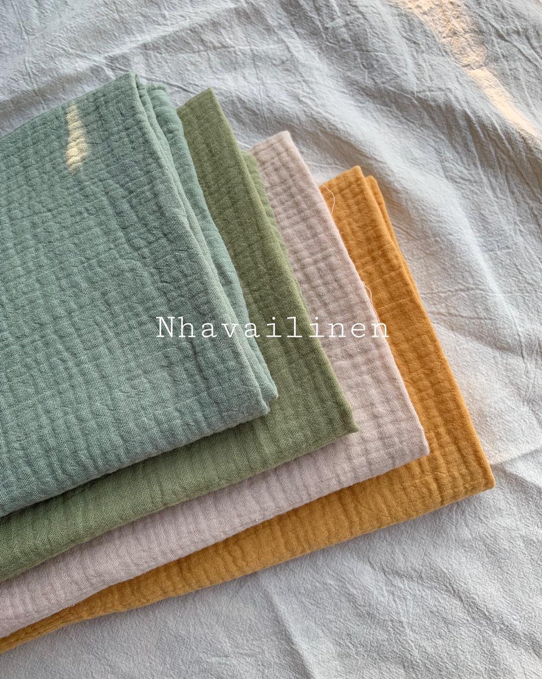 [HCM]MUSLIN TRƠN NHÀ VẢI LINEN