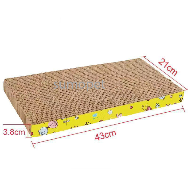 Bàn Cào Móng Cho Mèo Thẳng (TẶNG KÈM CỎ CATNIP)
