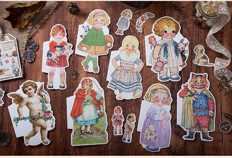 Set 40 sticker fairy tale house (Hàng có sẵn)