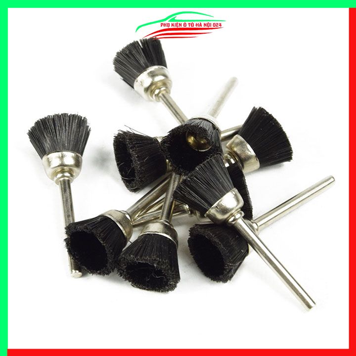 Bộ 5 Chổi Đánh Gỉ Trục 3mm Sợi Cước Chổi Xòe