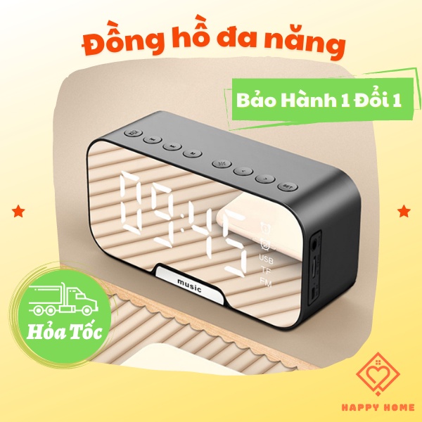 Đồng hồ đèn LED đa chức năng kết nối Bluetooth loa phát nhạc