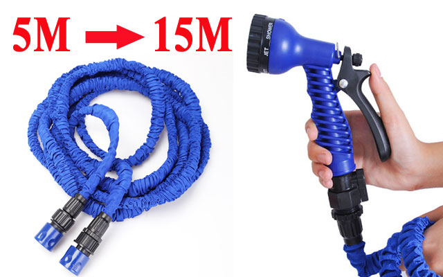 Bộ vòi xịt giãn nở 15m