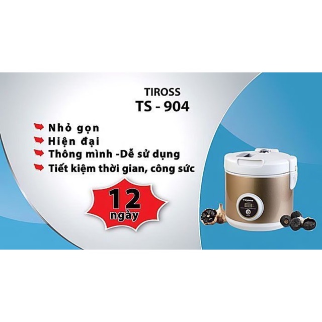 Máy làm tỏi đen TIROSS -TS904