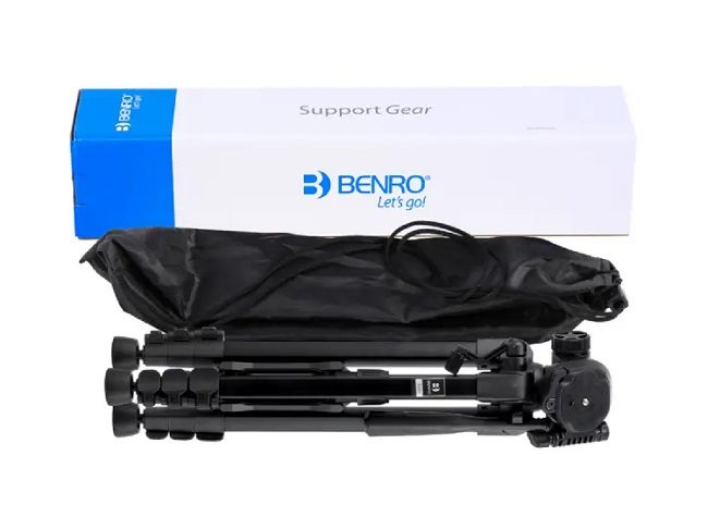 Chân máy ảnh Tripod Benro T691 + Remote cho máy ảnh
